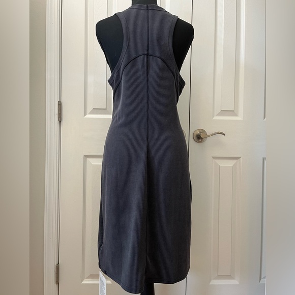 Lululemon Ribbed Softstreme Tank Dress Slim Fit Size 10 NWT - Picture 3 of 11